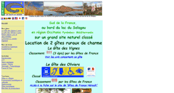 Desktop Screenshot of lesgaletsdusalagou.fr